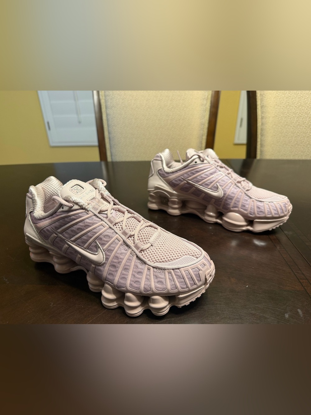 New Nike Shox TL Pink Sneakers Shoes Size US 7.5